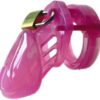 Pink Chastity Cage
